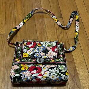 Vera Bradley Poppy Fields Floral Multicolor Women's Bag